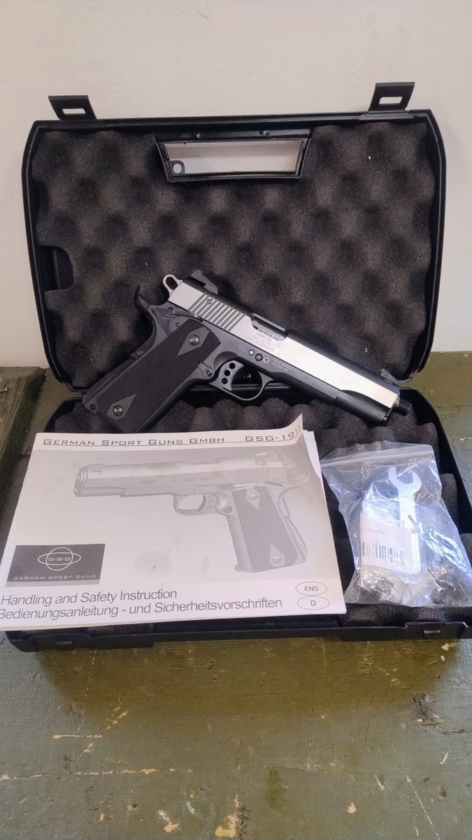 GSG 1911 STAINLESS kal. 22LR SR - KOMIS rezerwacja do 13.03.